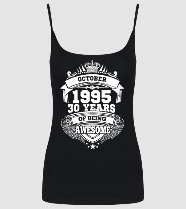 Awesome being of october 1995 model negru pe tricou