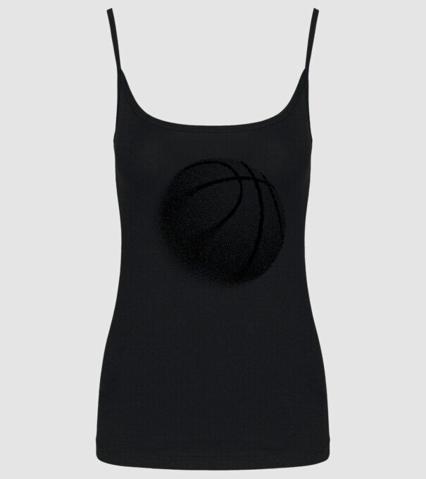 Basketball model negru pe tricou