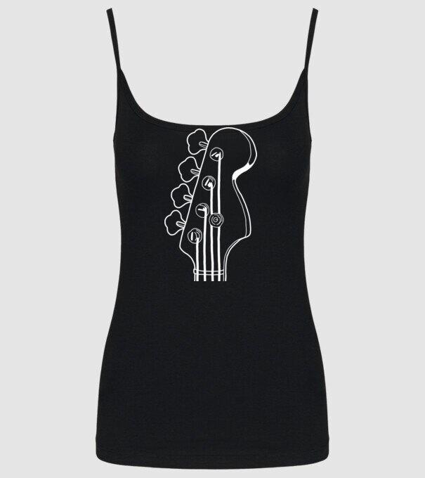 bass model negru pe tricou