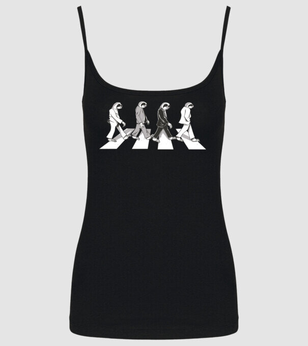 Beatles model negru pe tricou