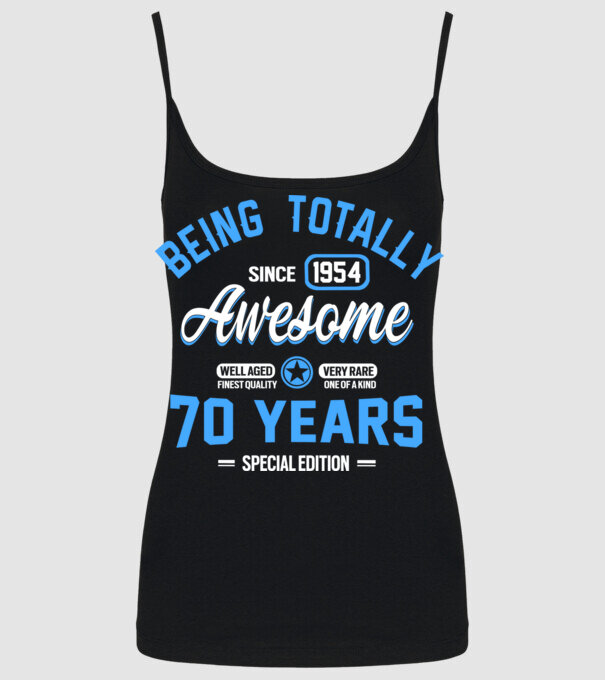 Being totally awesome 70 model negru pe tricou