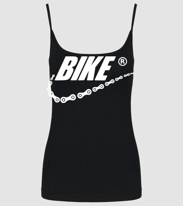 Bike model negru pe tricou