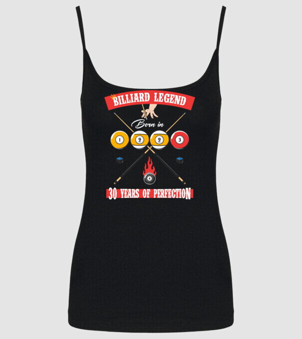 Billiard legend born in 1993 model negru pe tricou