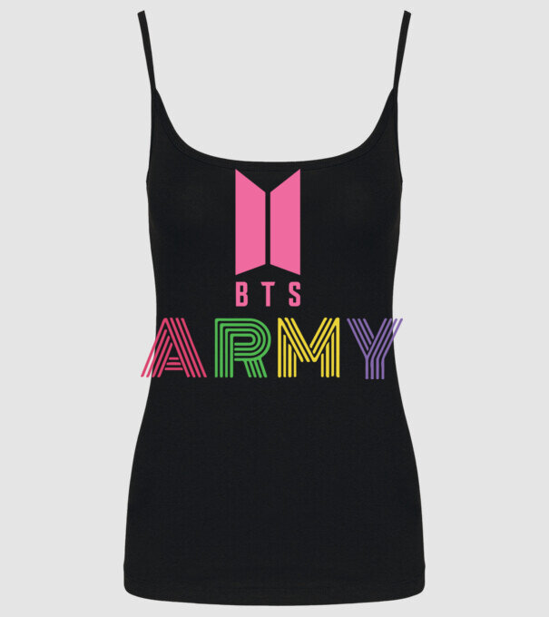 BTS ARMY model negru pe tricou