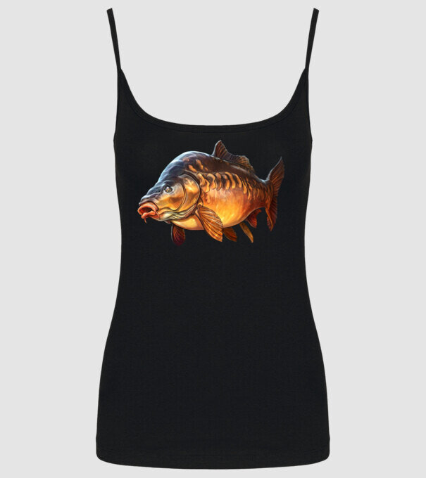 Carp model negru pe tricou