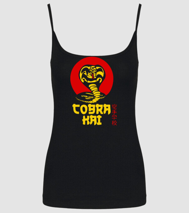 cobra kai japan logo model negru pe tricou
