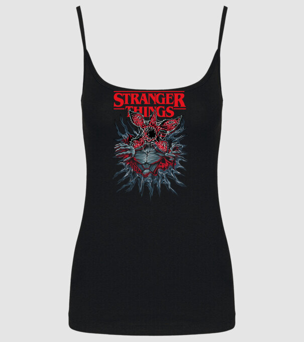 DEMOGORGON model negru pe tricou