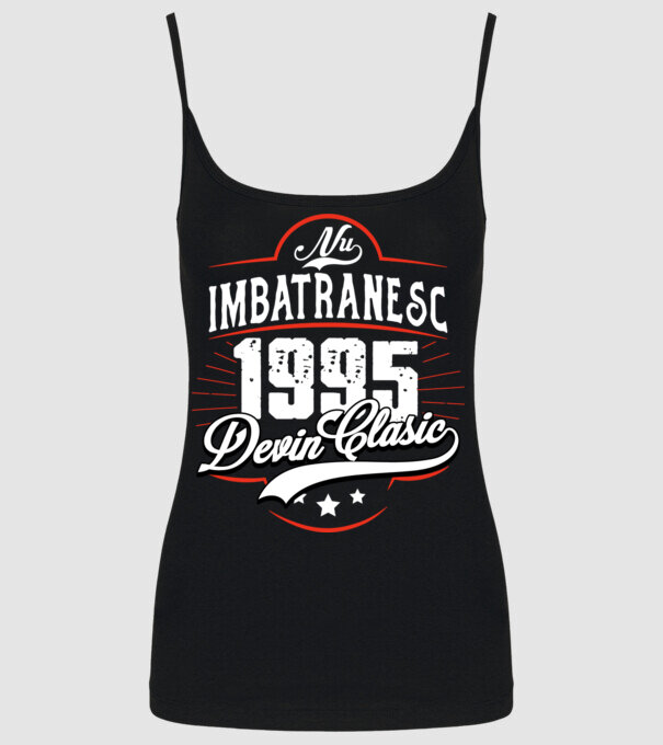Devin Clasic - 1995 model negru pe tricou