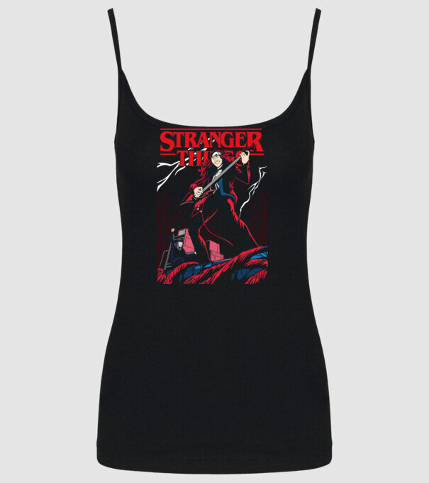eddie munson model negru pe tricou