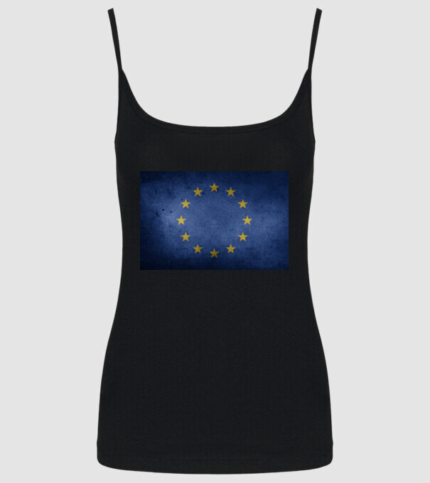EU model negru pe tricou