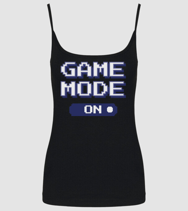 Gamer - Game mode on model negru pe tricou