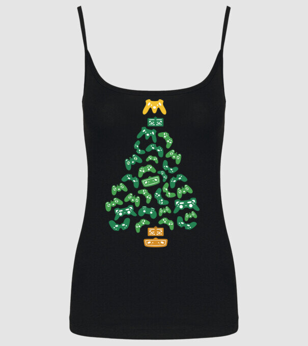 Gamer tree model negru pe tricou