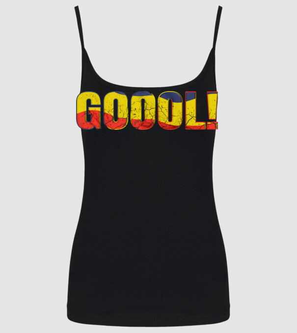 GOOOL model negru pe tricou