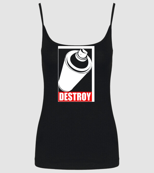 Graffiti model negru pe tricou