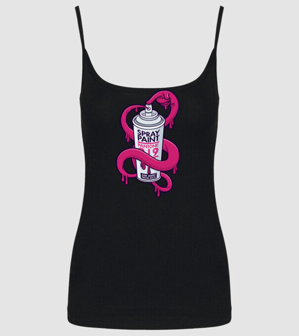 Graffiti model negru pe tricou
