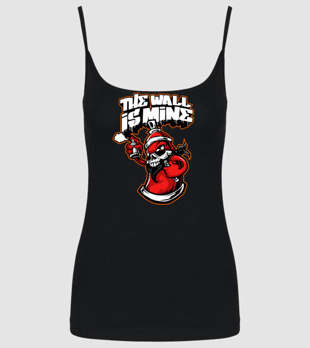 Graffiti model negru pe tricou