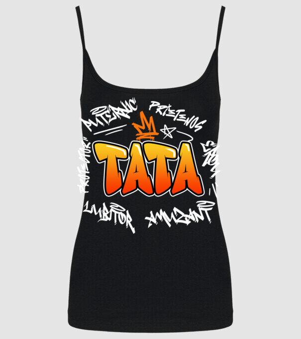 Graffiti apa fehér RO model negru pe tricou