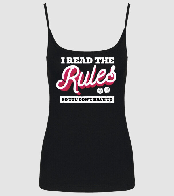I read the rules s you don't have to simple model negru pe tricou