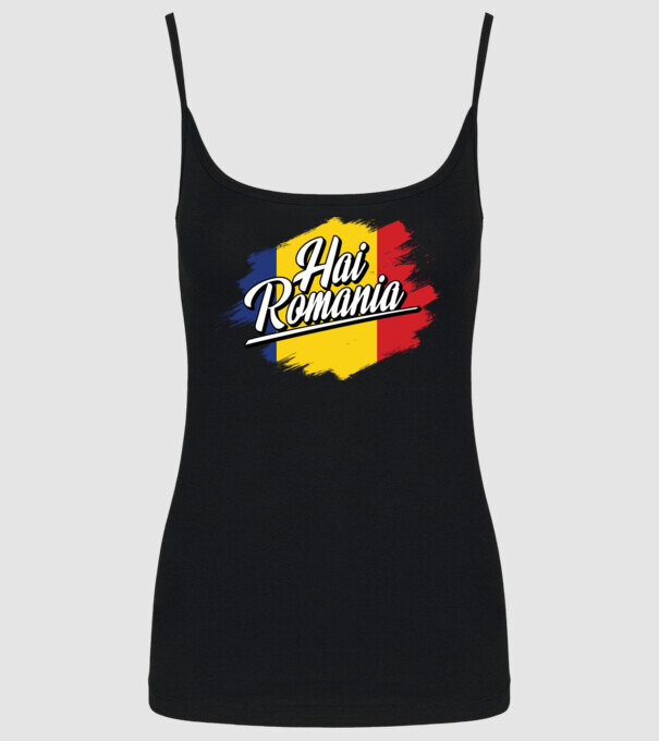 Inscripție cu steag model negru pe tricou