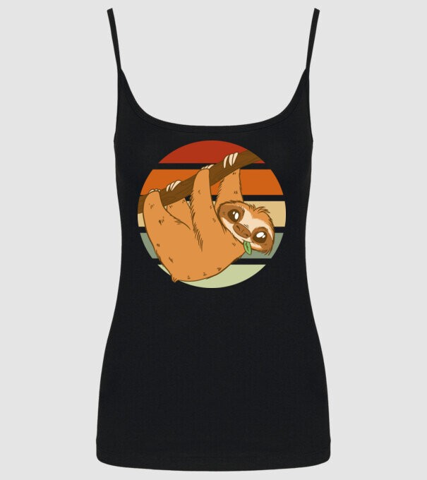 Leneș model negru pe tricou