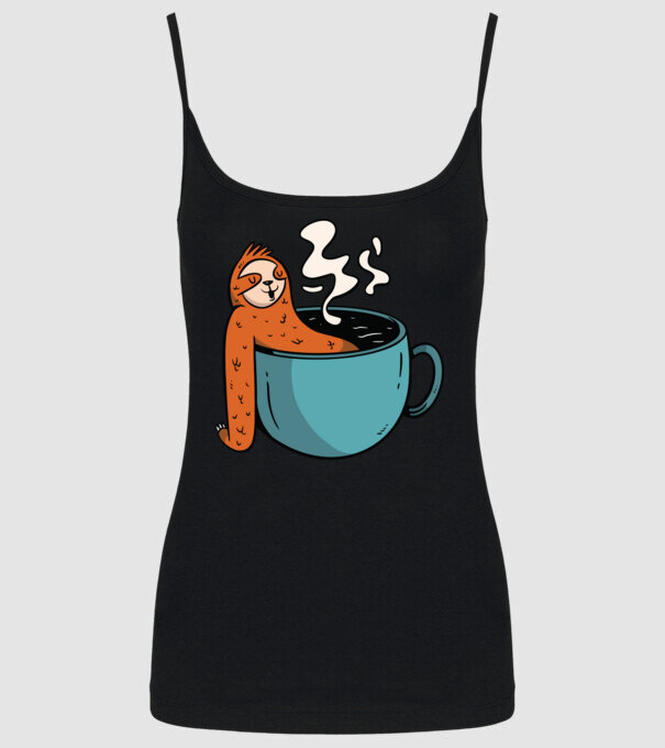 Leneș model negru pe tricou