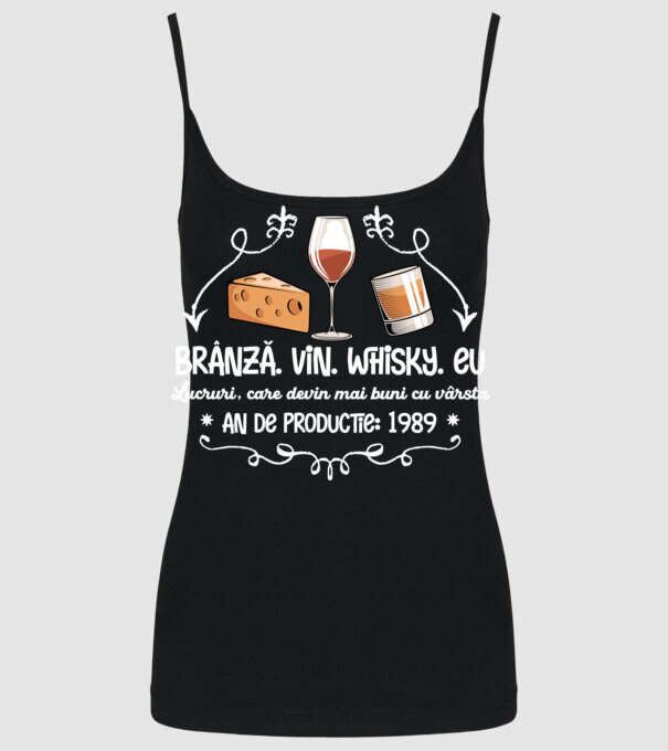 Lucruri, care devin mai buni cu vârsta 1989 35 de ani model negru pe tricou