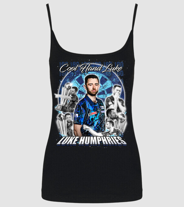 Luke Humphries Cool hand Luke model negru pe tricou