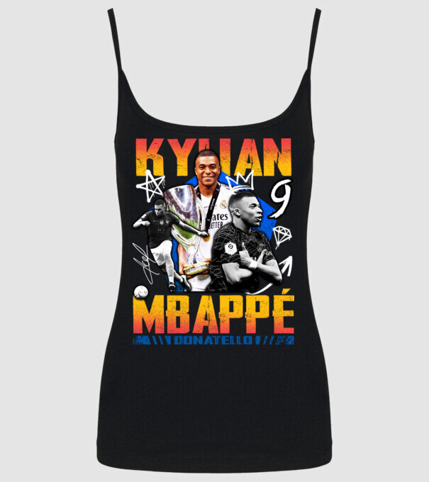 Mbappé tribute model negru pe tricou