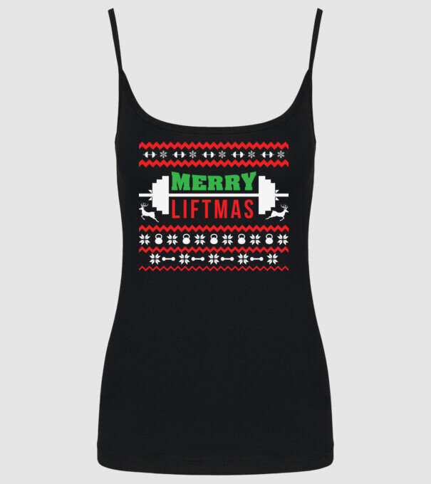 Merry liftmas 2 model negru pe tricou