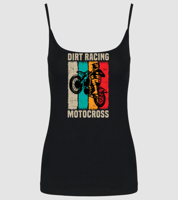 motocross model negru pe tricou