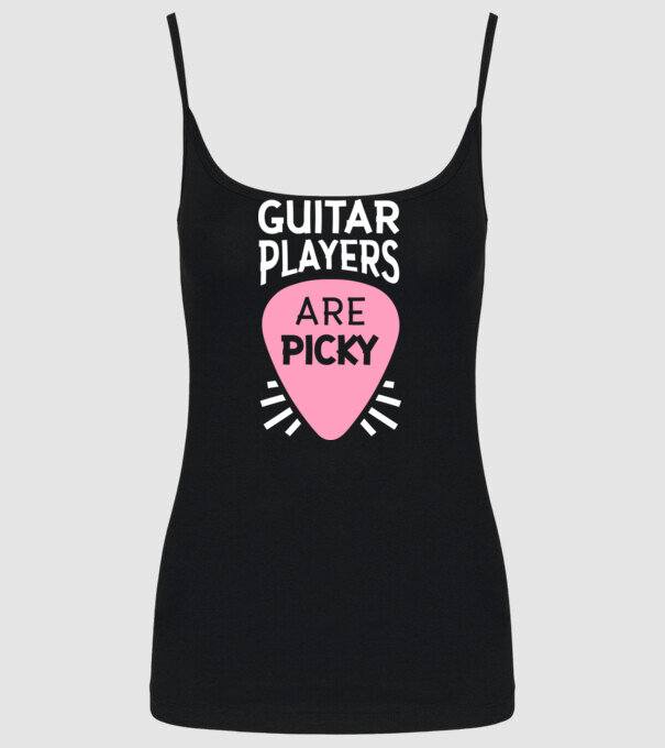 Picky model negru pe tricou