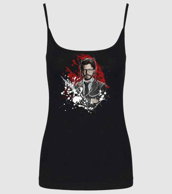 professor poster model negru pe tricou