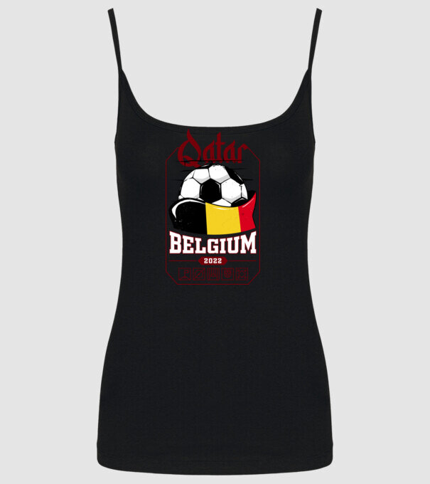 Qatar teams Belgium model negru pe tricou