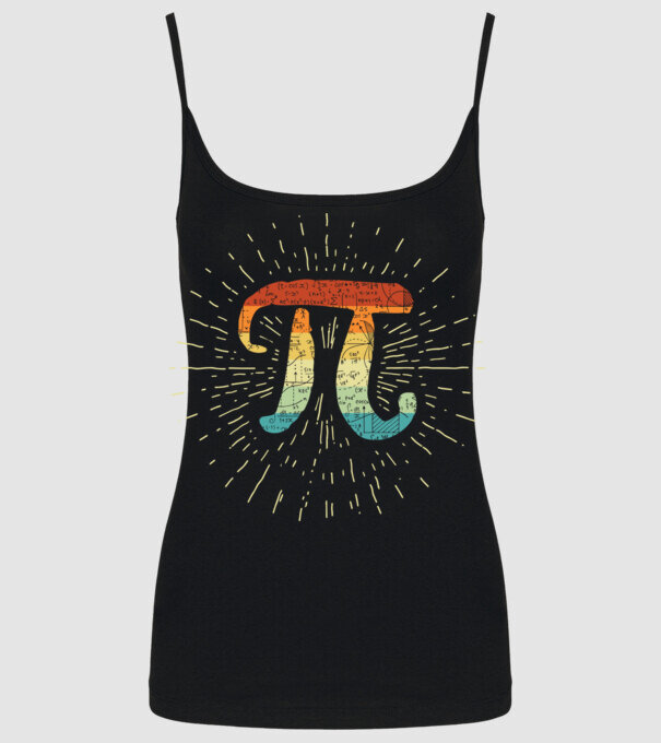 Retro Pi model negru pe tricou