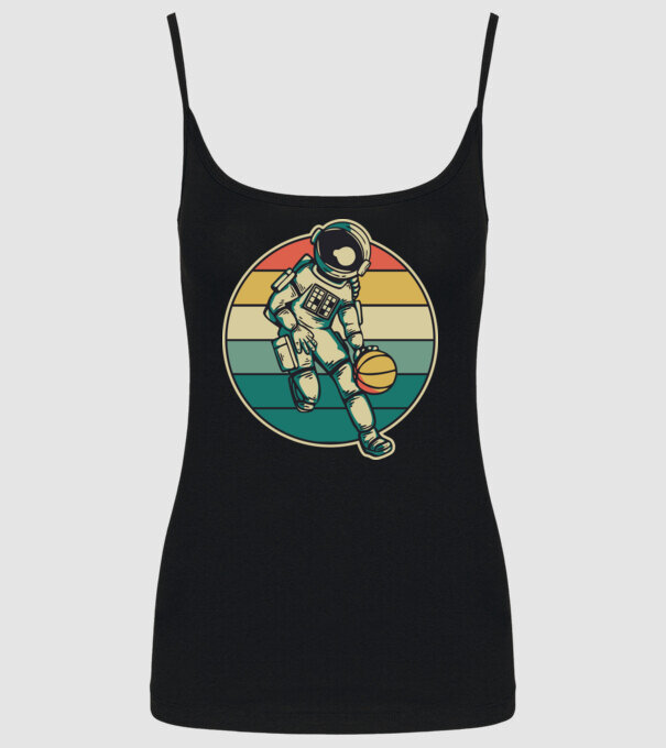 SpaceBall model negru pe tricou