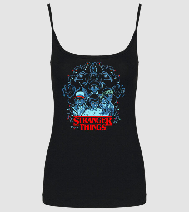 ST model negru pe tricou
