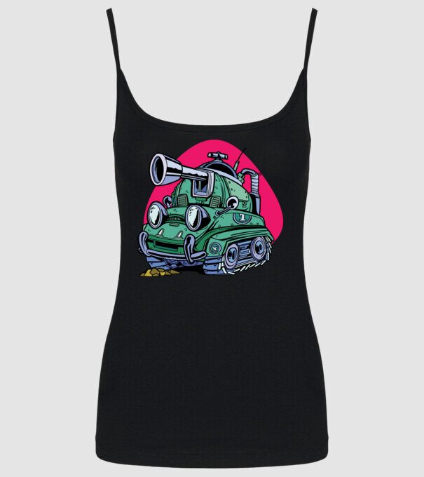 Tancuri model negru pe tricou