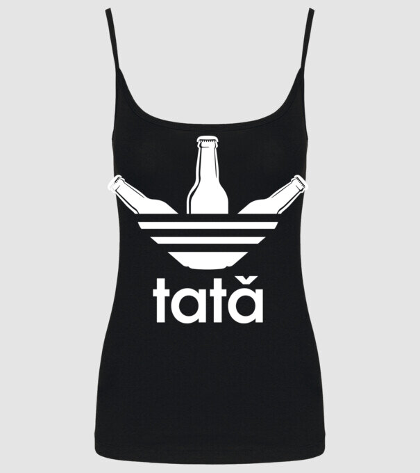 Tatadidas model negru pe tricou