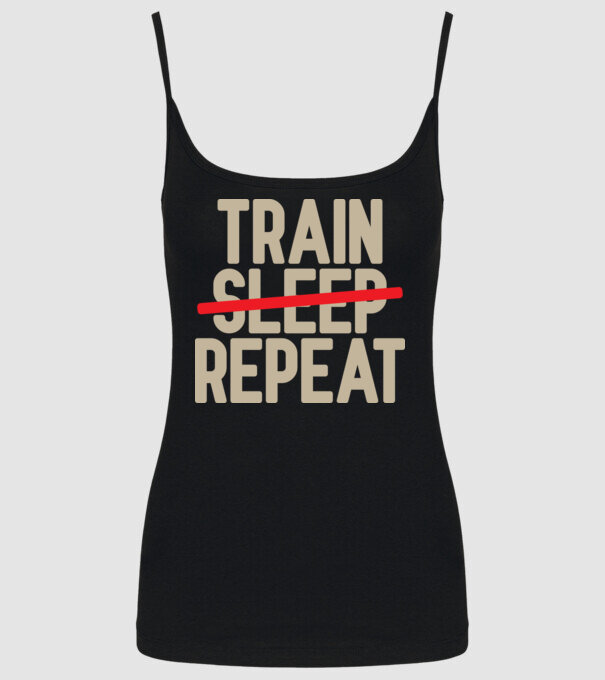 Train repeat model negru pe tricou
