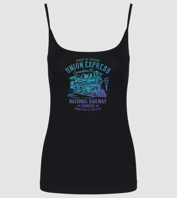 Trenuri model negru pe tricou