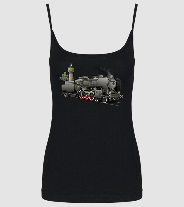 Trenuri model negru pe tricou