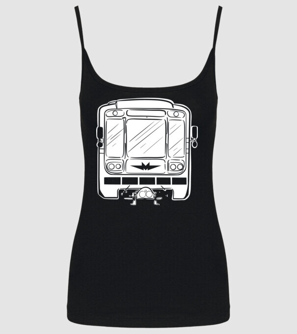 Trenuri model negru pe tricou