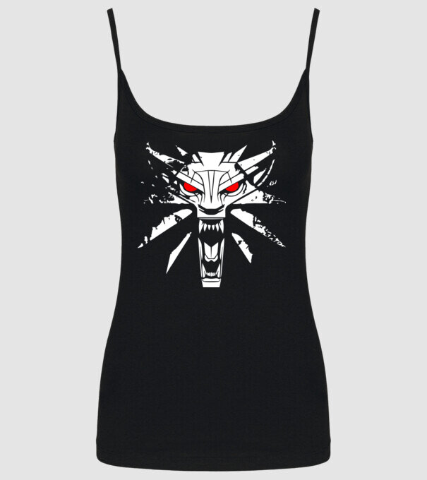 Witcher model negru pe tricou