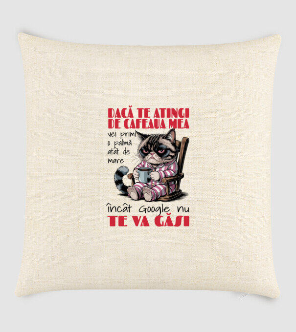 atinge cafeaua mea și nici măcar Google nu te va găsi Alb model nisipiu pe tricou