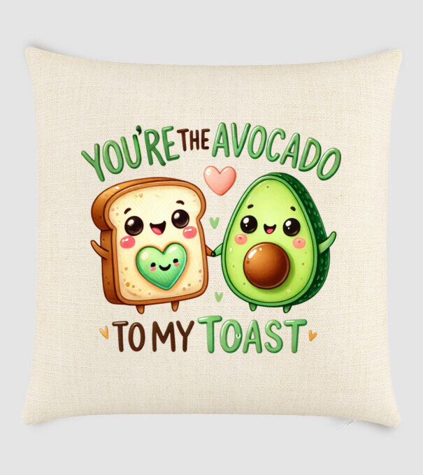 Avocado to my Toast model nisipiu pe tricou