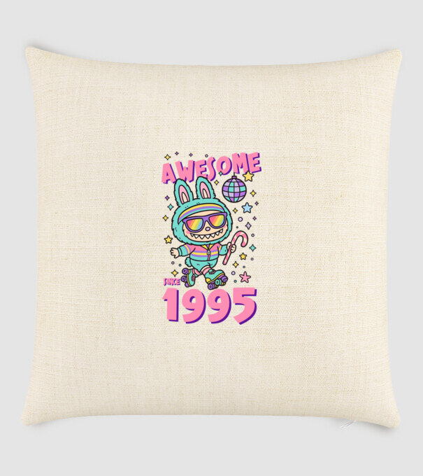 Awesome since 1995 - Labubu model nisipiu pe tricou
