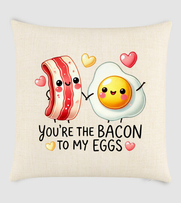 Bacon to my Eggs model nisipiu pe tricou