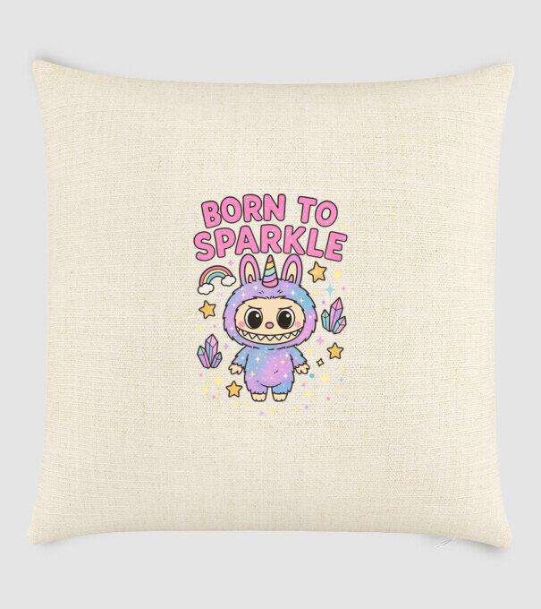 Born to sparkle model nisipiu pe tricou