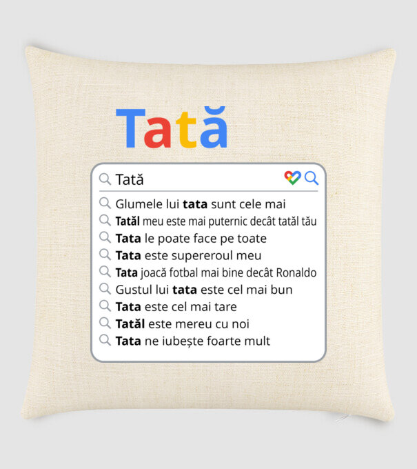 căutare Google Tată model nisipiu pe tricou