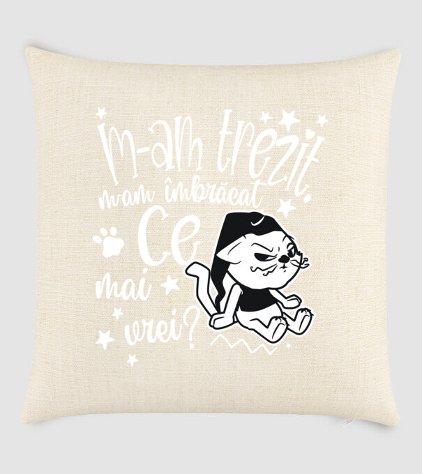 Ce mai vrei? model nisipiu pe tricou